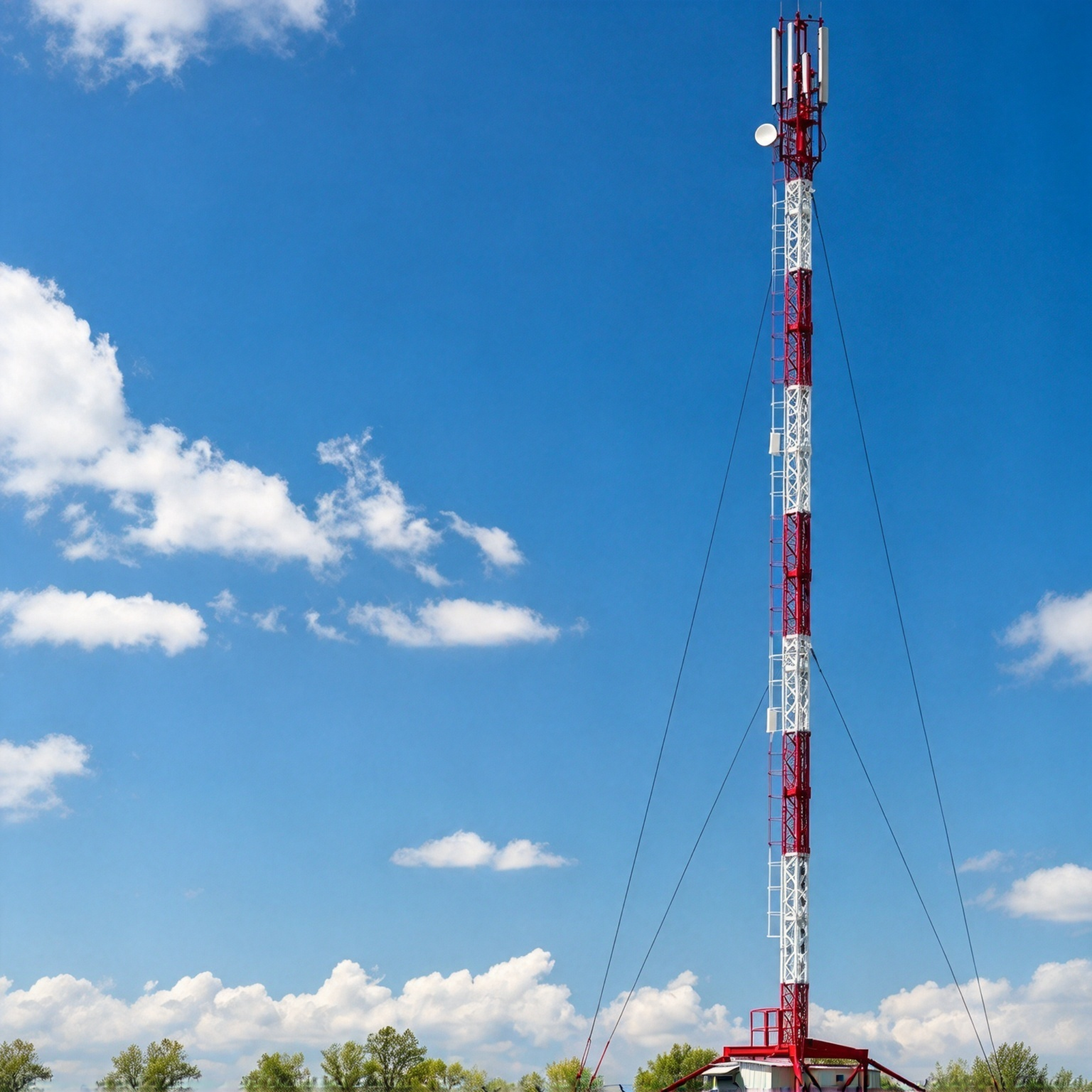 Guyed Tower